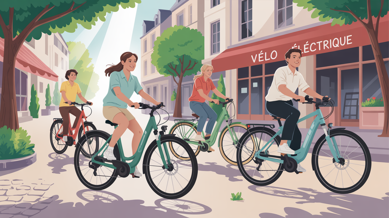 Lire la suite à propos de l’article Vente vélos électriques : roulez libre et sans effort