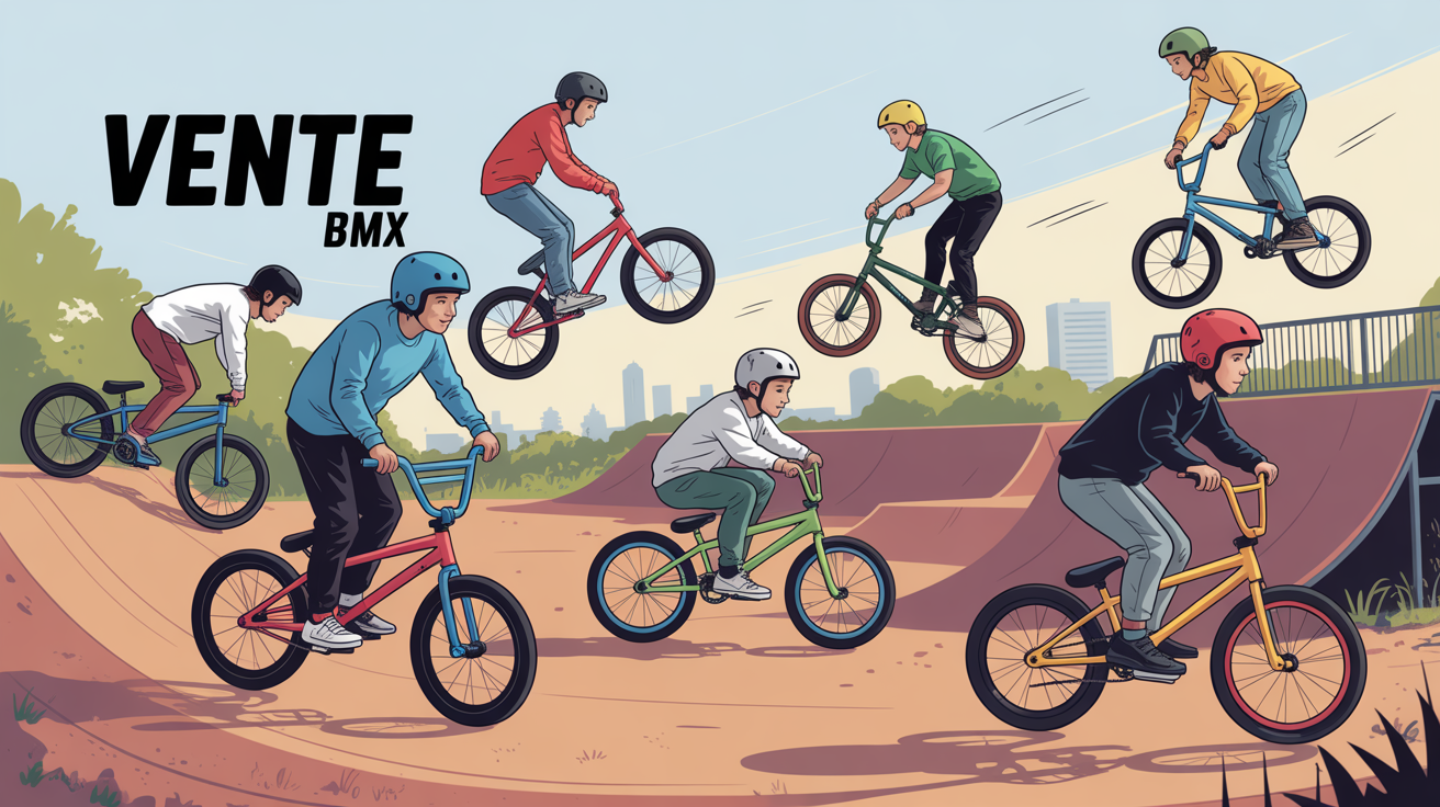 Lire la suite à propos de l’article Vente vélo BMX : Race, freestyle et modèles robustes
